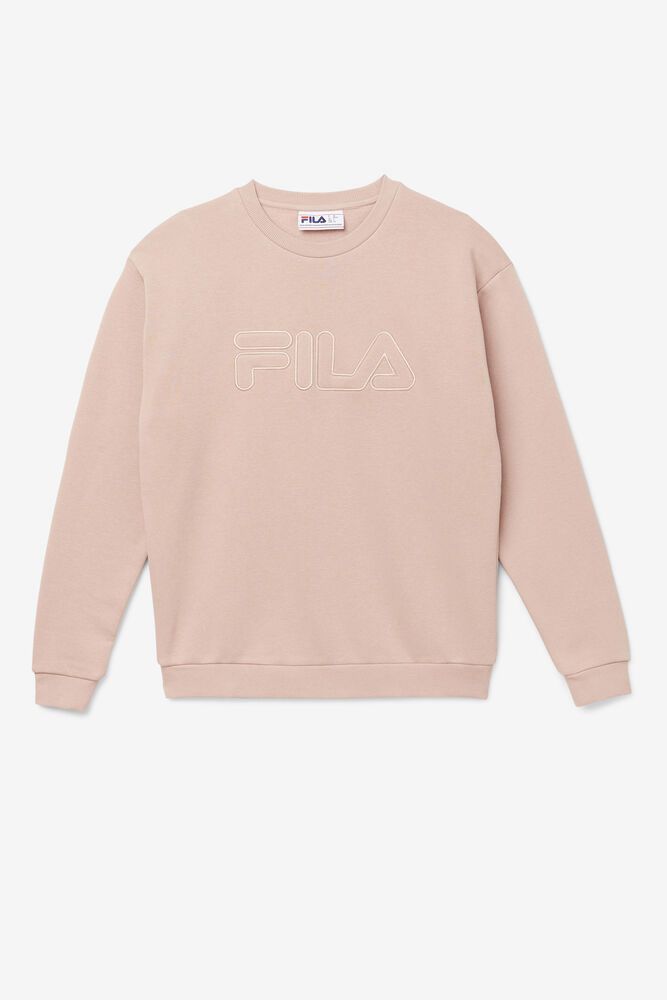 Fila Sweatshirt Womens Rose - Riksha - Philippines 9621805-VG